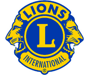 The Lions Club International logo.