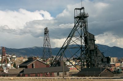 The world famous head wall, in Butte MT