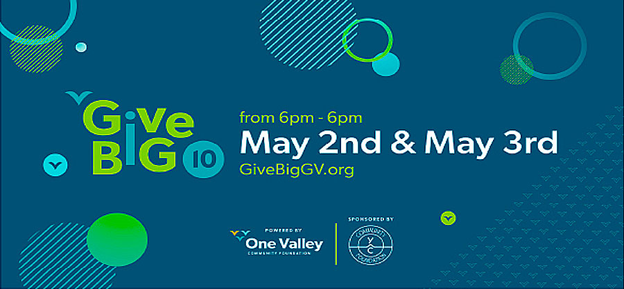 Give Big Gallatin Valley, Registration opens February first. Give Big will be on May 2 to May 3